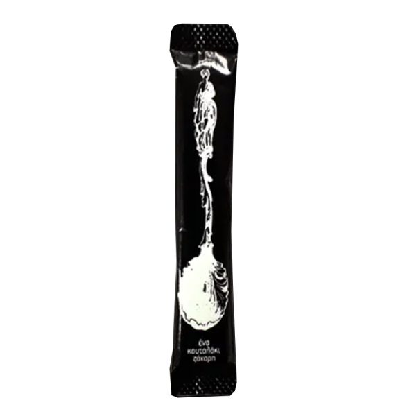Ζάχαρη Καστανή Stick 4gr 1000 Τεμάχια