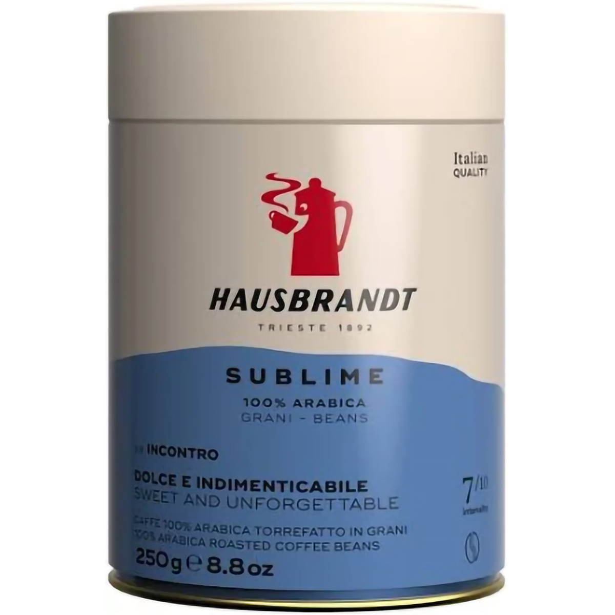 Hausbrandt Sublime Tin Αλεσμένος Καφές 250gr