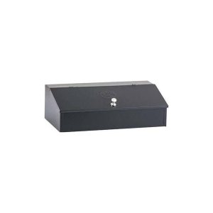 Καφεκούτι Μαύρο 3 Θέσεων Inox