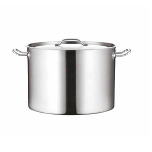 Κατσαρόλα Ανοξείδωτη με Καπάκι 18L 32x22cm GTSA