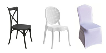 καρέκλες catering banner