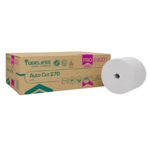 Endless Επαγγελματική Χειροπετσέτα Autocut 19.6x20cm 2ply 270m 1360 Φύλλα 6 Τεμάχια