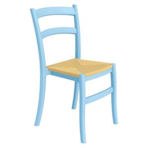 Καρέκλα Πολυπροπυλενίου Tiffany S 45Χ51Χ85cm Light Blue 20.0052 (3)
