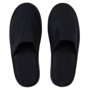 Παντόφλες Nap Cloth Μαύρες 1 Κιβώτιο (200 Τεμάχια) 8050012