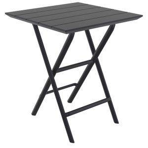 Πτυσσόμενο Τραπέζι Πολυπροπυλενίου Helen 60x60x74cm Black 20.0893 (3)