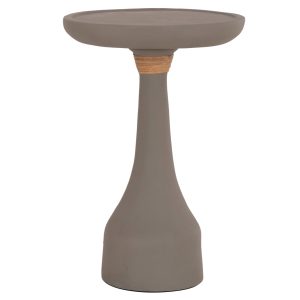 Βοηθητικό Τραπέζι Torg Fiber Cement Γκρι Φ45x50cm HM18170.03 (7)