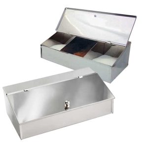 Καφεκούτι Inox 3 Θέσεων 29x17x9cm 52 6131