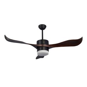 Primo Ανεμιστήρας Οροφής με 3 Φτερά 142cm Καφέ Μαύρο & Led Φως 80437 (4)