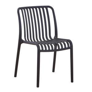 Καρέκλα Πολυπροπυλενίου Convee Μαύρο 48x56x79cm HM6104.02 (4)