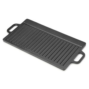 Μαντεμένια Πλάκα Grill 42x23cm με 2 Λαβές GN1 1 1 Τεμάχιο